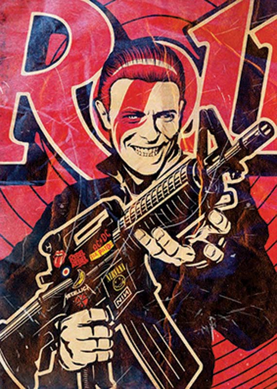 Ilustração feita por Billy para a Rolling Stone Brasil.