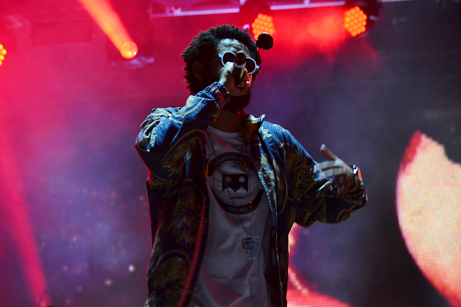 Emicida no Lollapalooza 2016