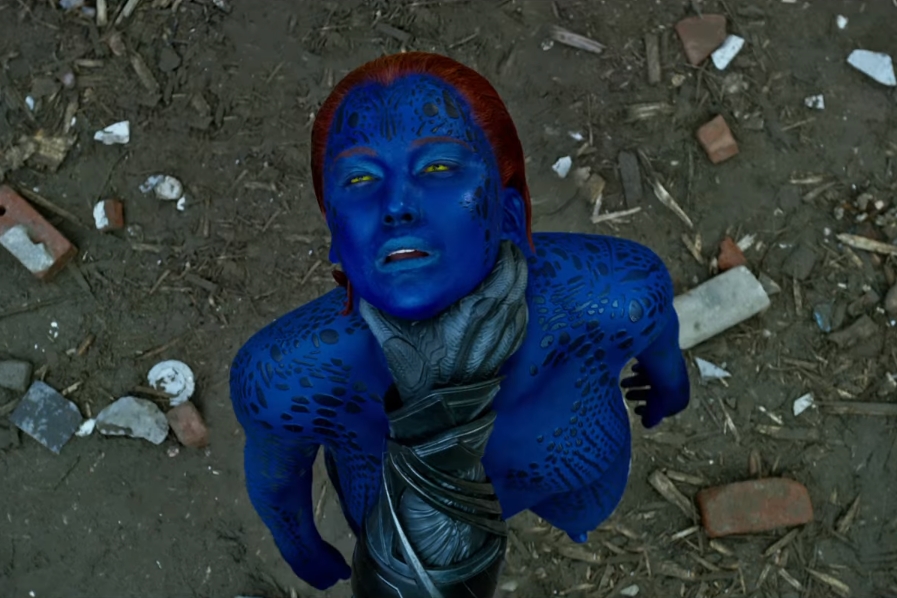 Mística (Jennifer Lawrence) no trailer final de X-Men: Apocalipse
