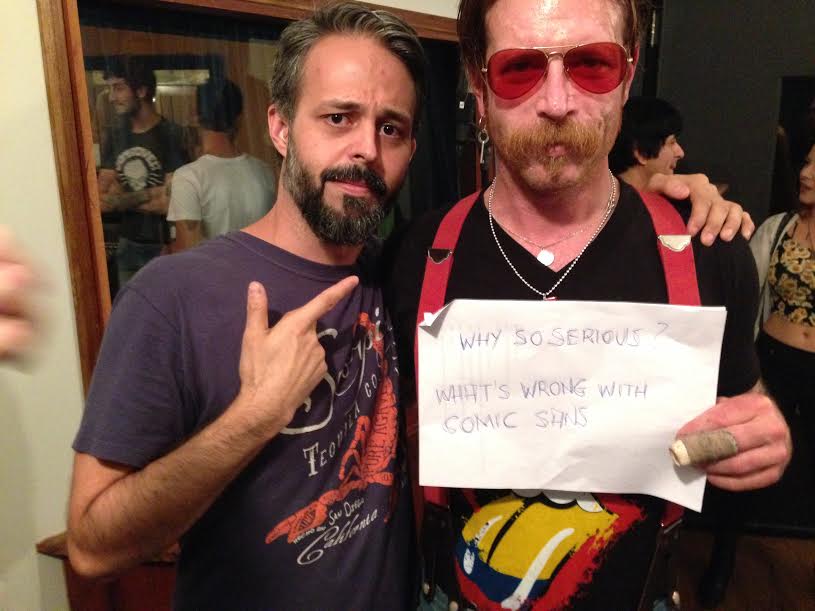 Carlos Eduardo Freitas e Jesse Hughes