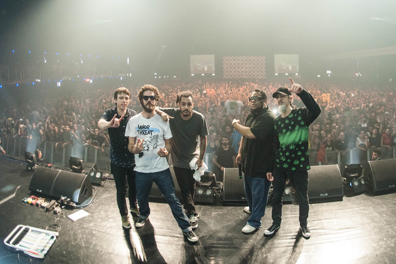 O grupo carioca Planet Hemp em 2015