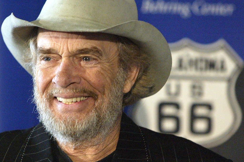 Uma das lendas do country norte-americano, o cantor e compositor Merle Haggard