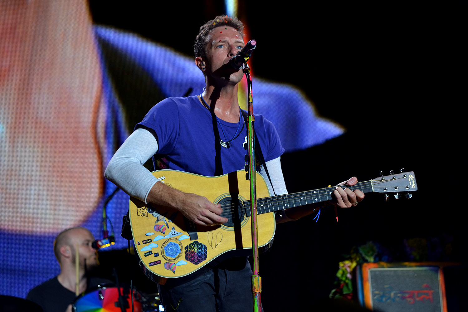 Coldplay no Allianz Parque, SP, em 7 de abril