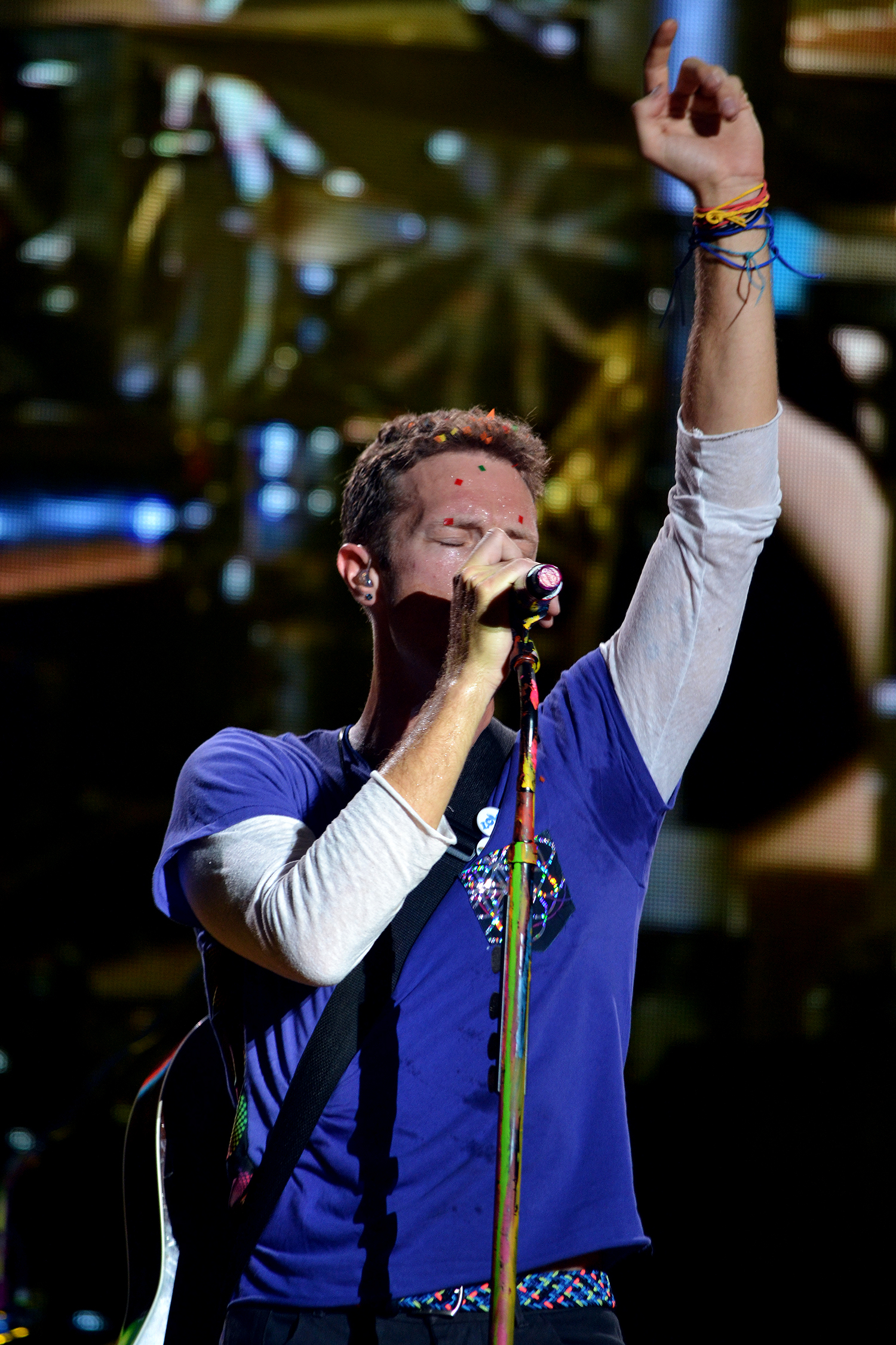 Coldplay no Allianz Parque, SP, em 7 de abril