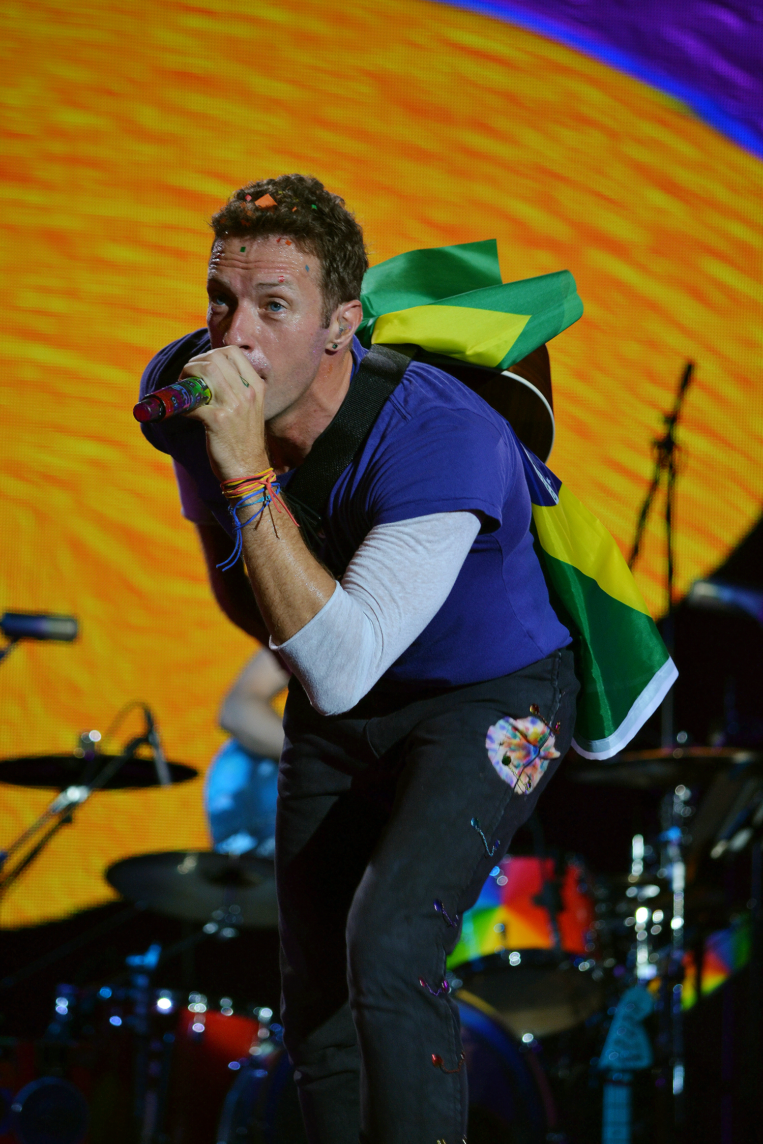 Coldplay no Allianz Parque, SP, em 7 de abril