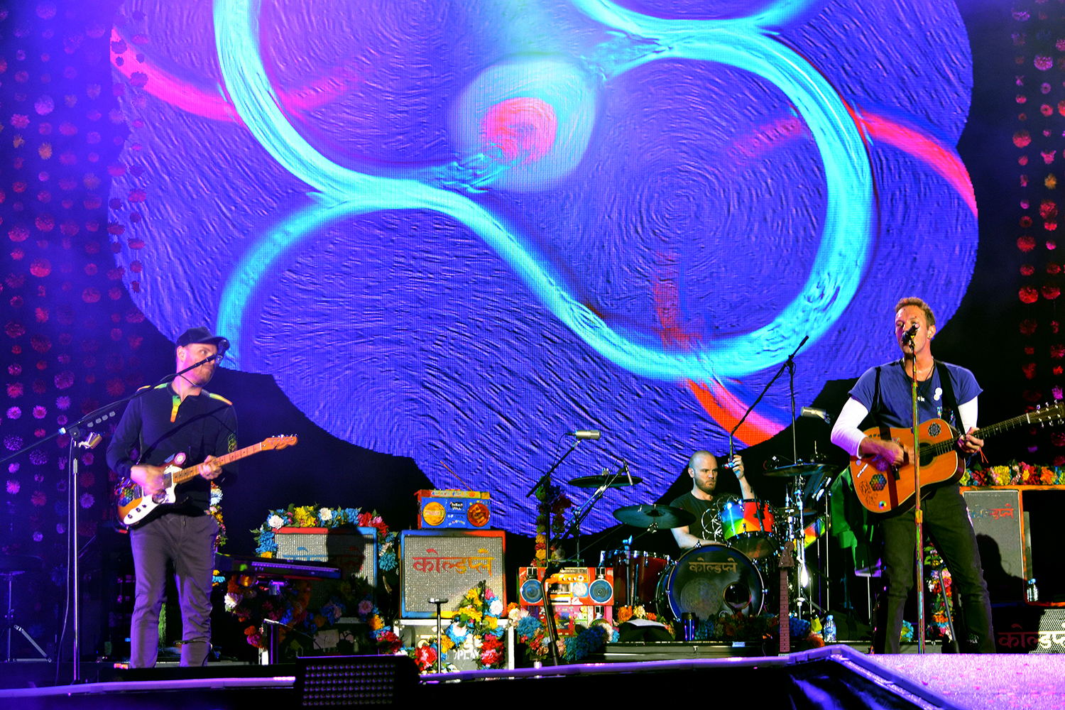 Coldplay no Allianz Parque, SP, em 7 de abril