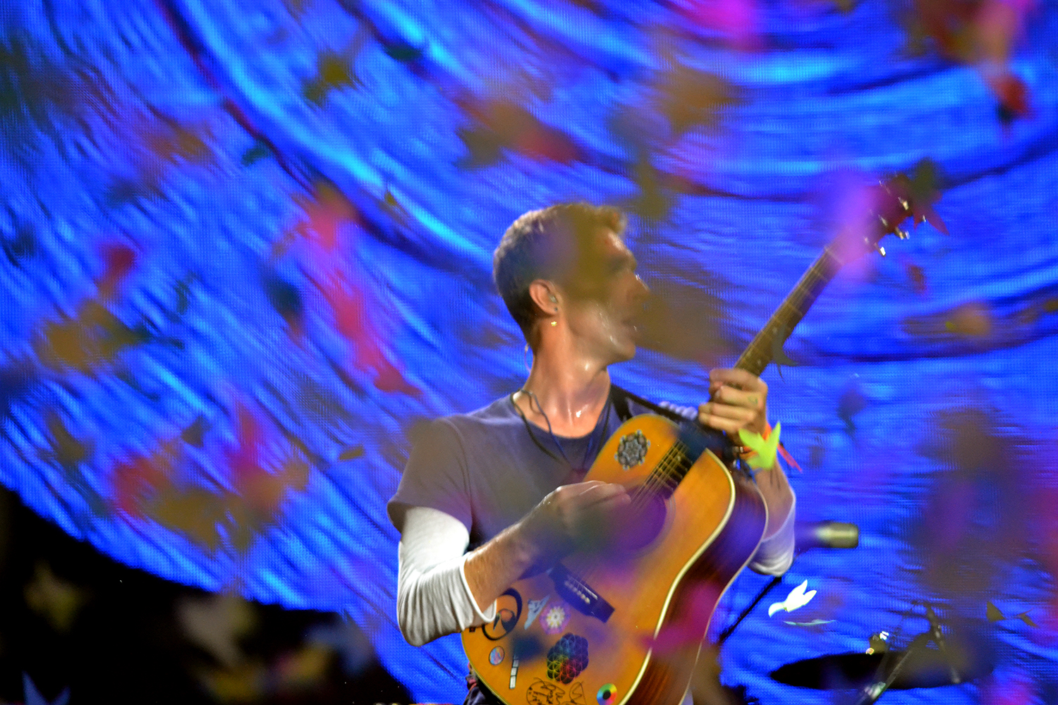 Coldplay no Allianz Parque, SP, em 7 de abril