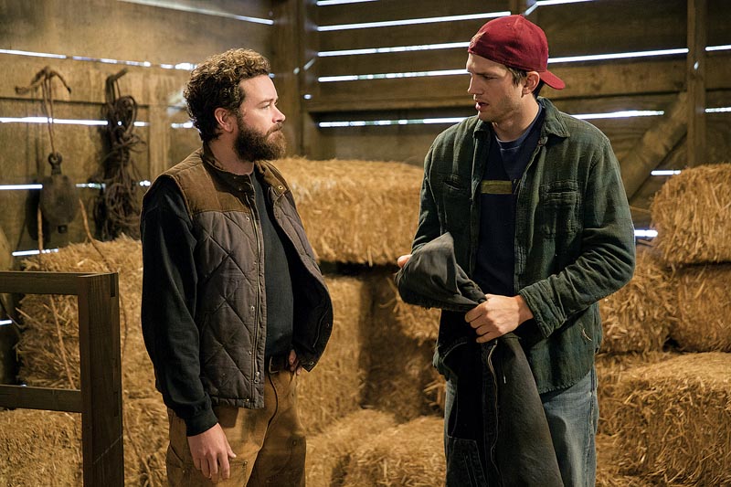 Danny Masterson (à esq.) e Ashton Kutcher em The Ranch