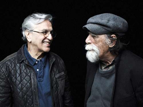 Caetano Veloso com Rogério Duarte