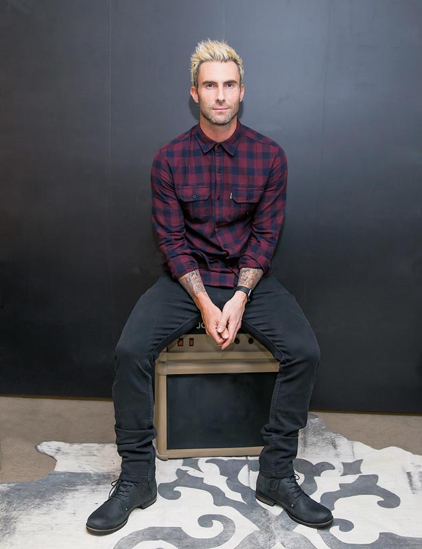 Levine no Brasil, antes dos shows em São Paulo