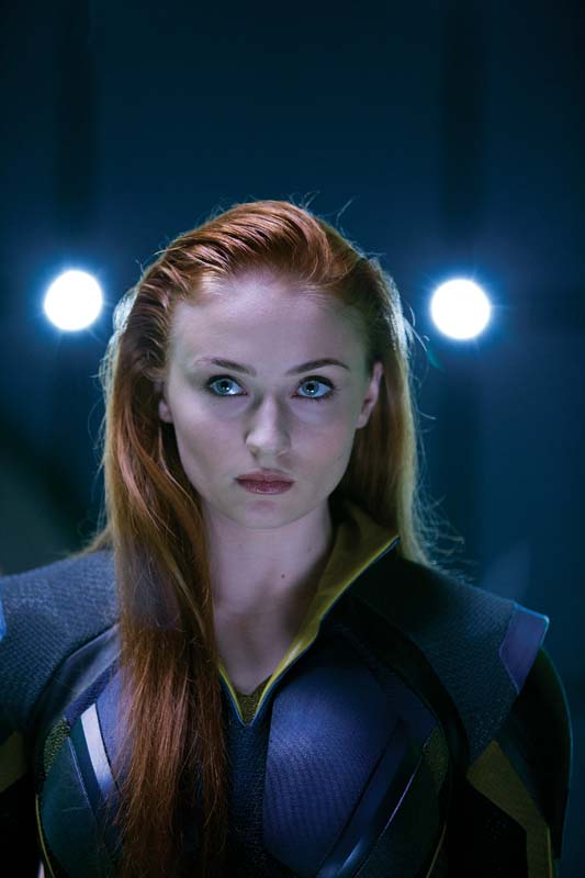 ?Sophie na pele de Jean Grey em X-Men: Apocalipse