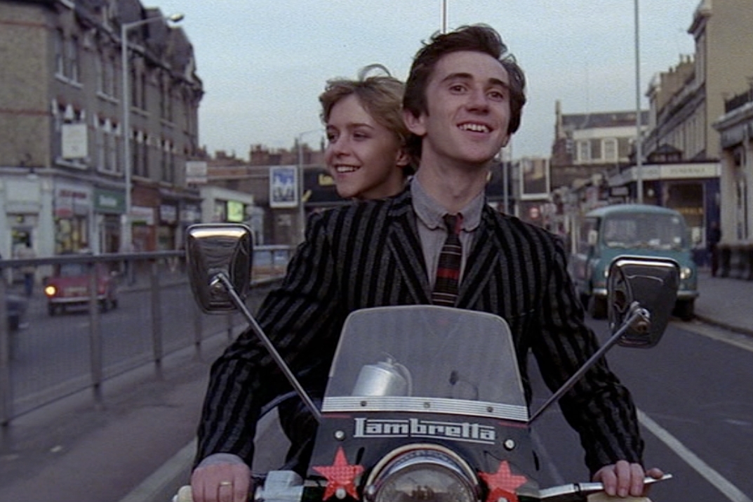 Cena do filme Quadrophenia (1979), cuja história é inspirada no álbum duplo homônimo do The Who