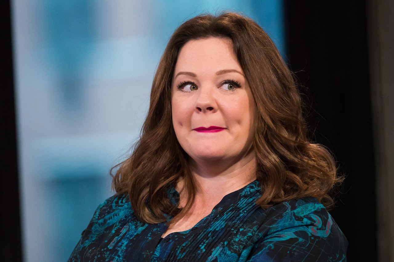 A atriz Melissa McCarthy durante entrevista para site em Nova York