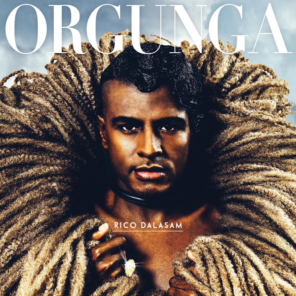 Capa do disco de estreia do rapper Rico Dalasam, Orgunga (2016)