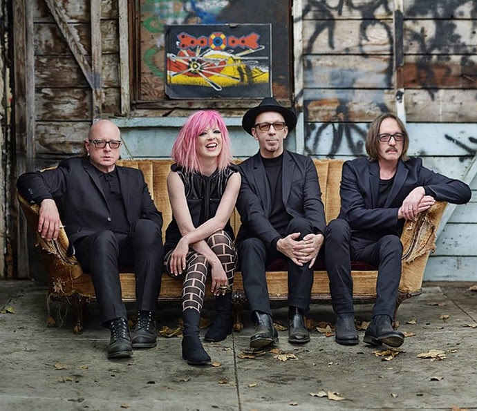 Shirley Manson, Steve Marker, Duke Erikson e Butch Vig formam o Garbage