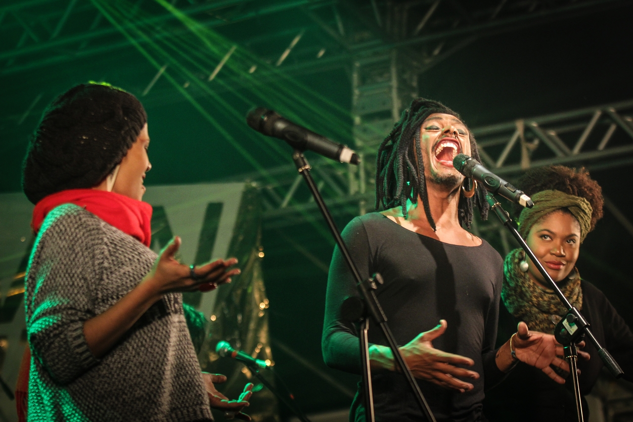 Liniker no Vento Festival 2016.