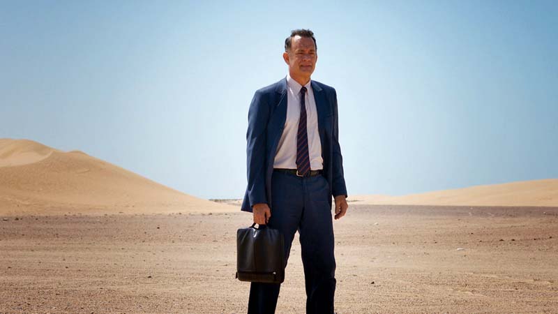 Hanks perdido no deserto