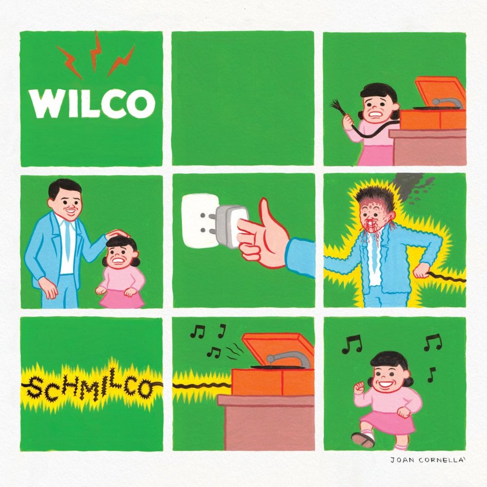 Capa do disco Schmilco (2016), o décimo de estúdio do Wilco