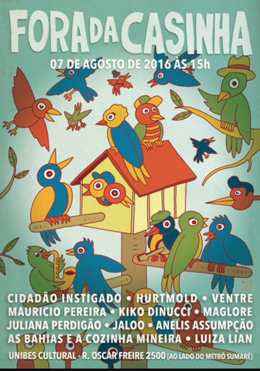 Fora da Casinha - Folder