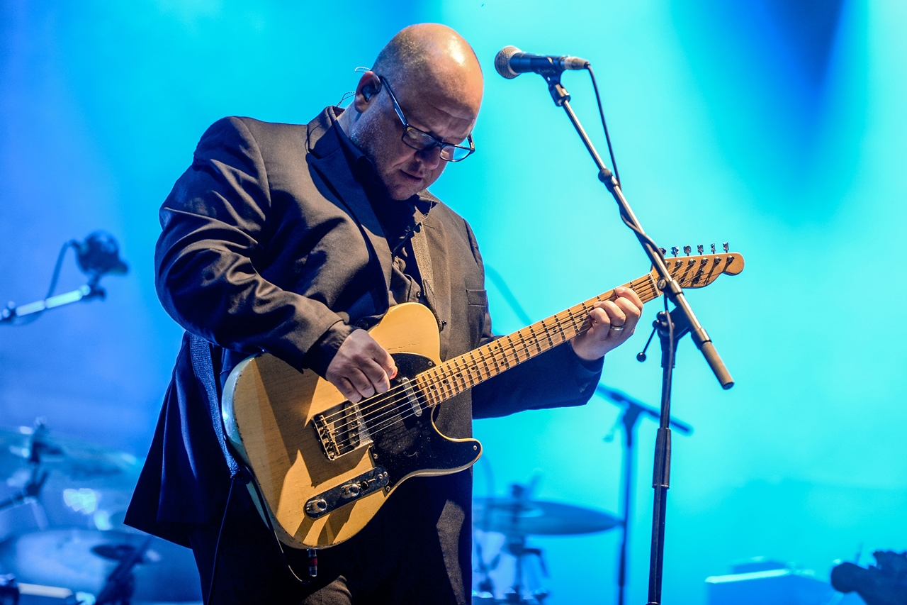 Black Francis durante show do Pixies no festival NOS Alive, em Portugal