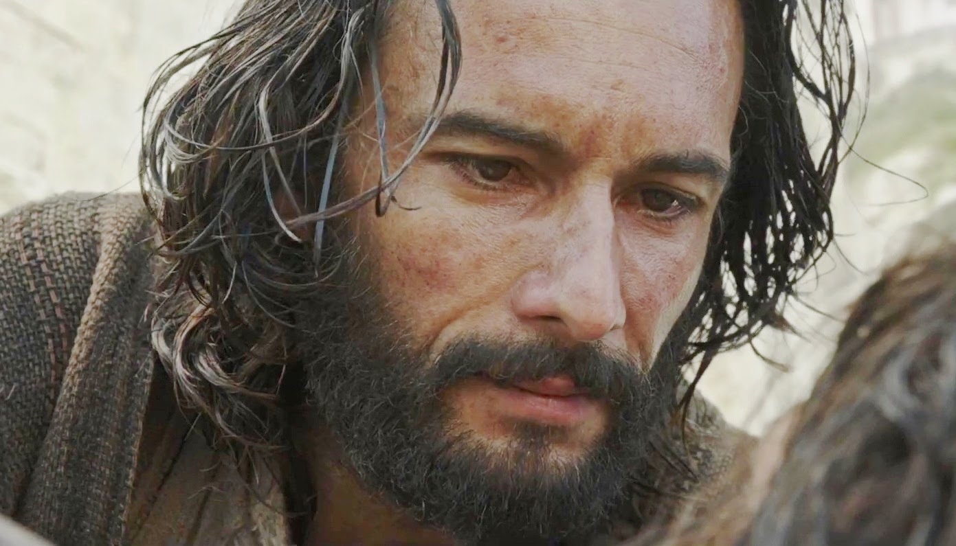 Rodrigo Santoro dando vida a Jesus Cristo no filme Ben-Hur (2016)