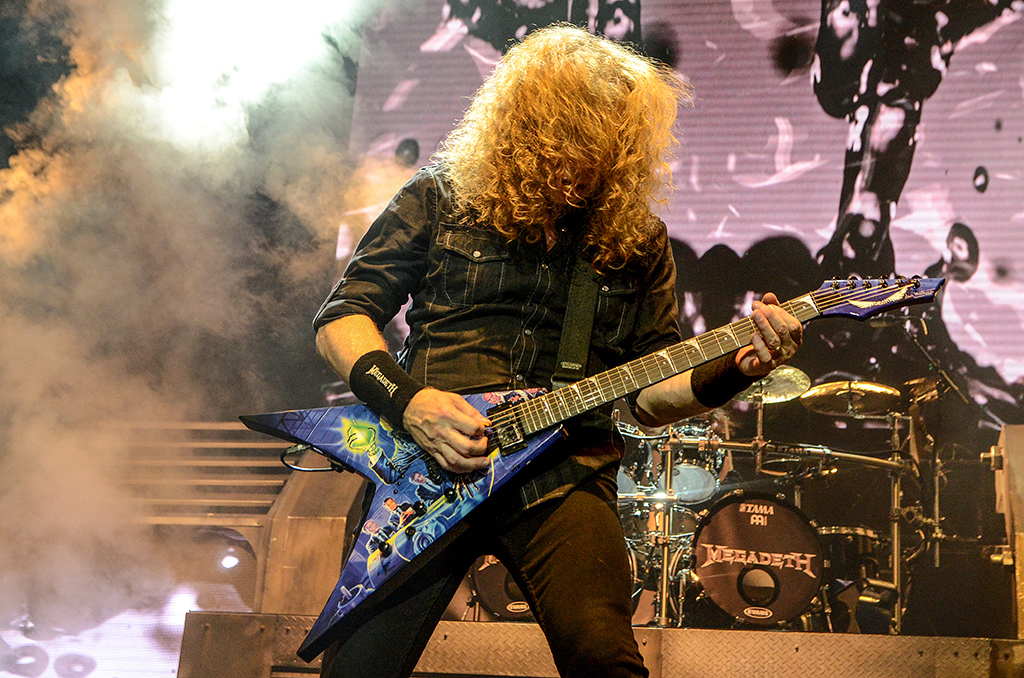 Dave Mustaine, vocalista e guitarrista do Megadeth