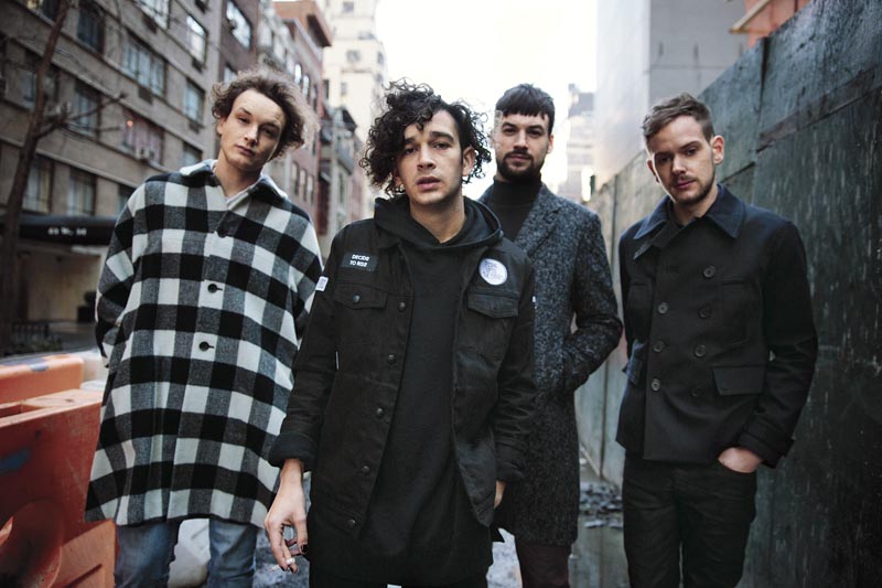 (Da esq. para a dir.) Daniel, Healy, MacDonald e Hann em Nova York