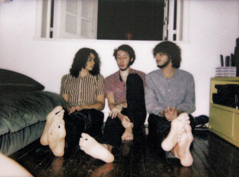 Frejat, Ricardo Kaplan e Júlio Santa Cecília em momento relax