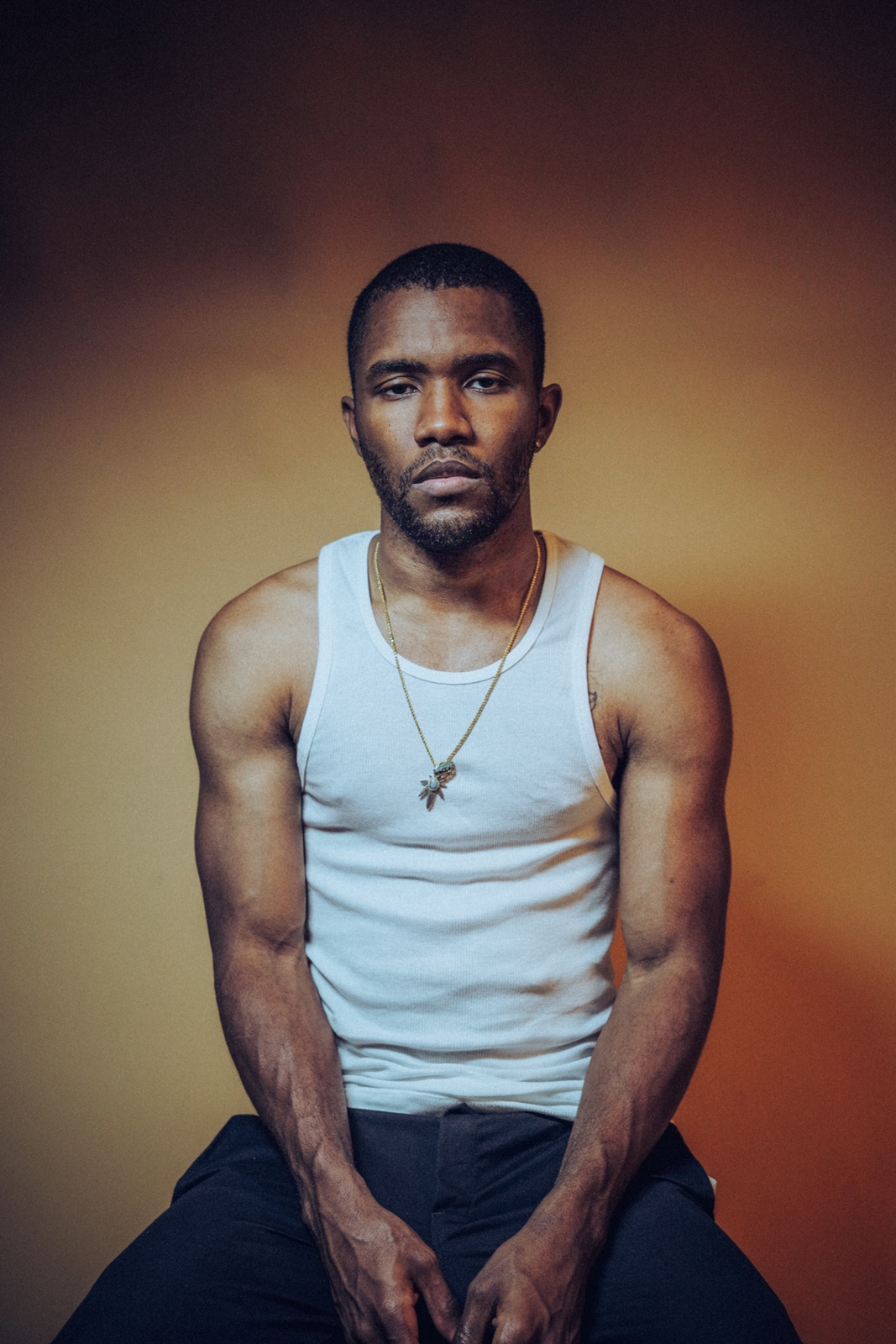Frank Ocean em autorretrato de 2015 publicado no Tumblr oficial dele