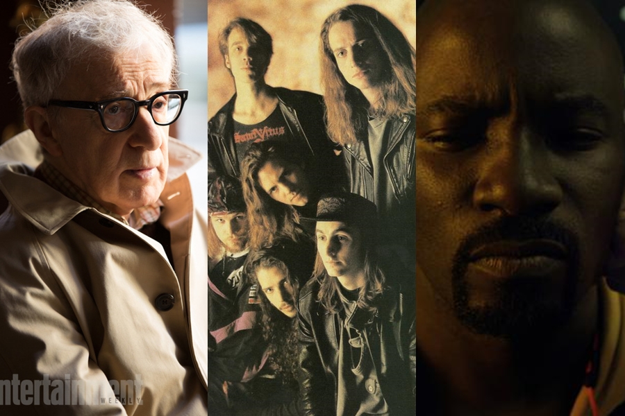 A nova série de Woody Allen com Miley Cyrus, o trailer de Marvel's Luke Cage e uma demo do Temple of the Dog estão entre os escolhidos