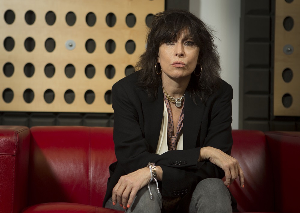 Chrissie Hynde, guitarrista e vocalista do The Pretenders