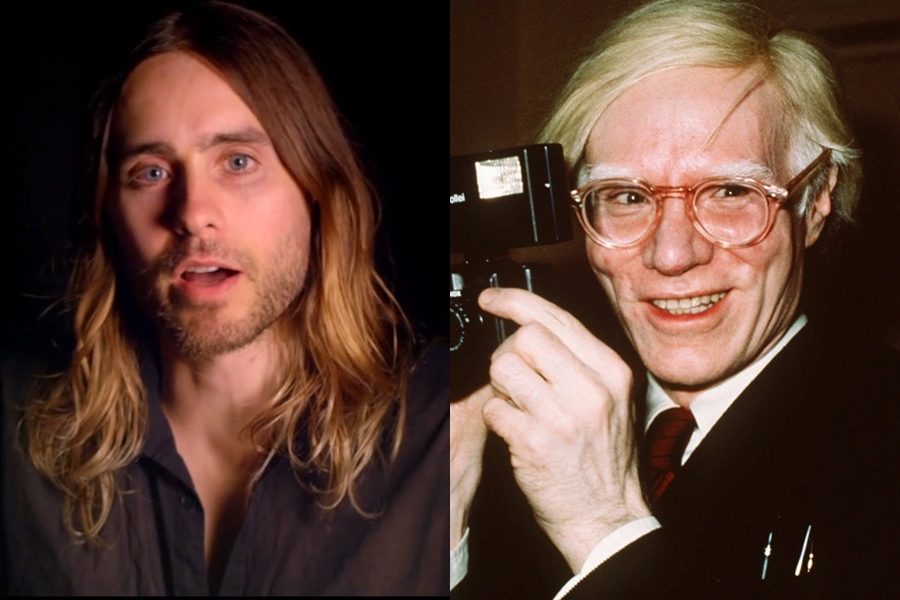 Jared Leto e Andy Warhol