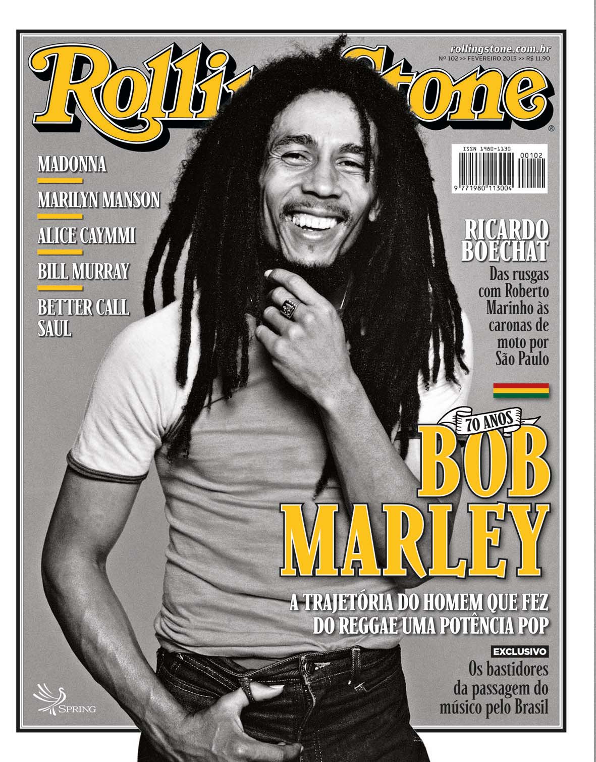 Bob Marley  RS 102 | Fevereiro de 2015