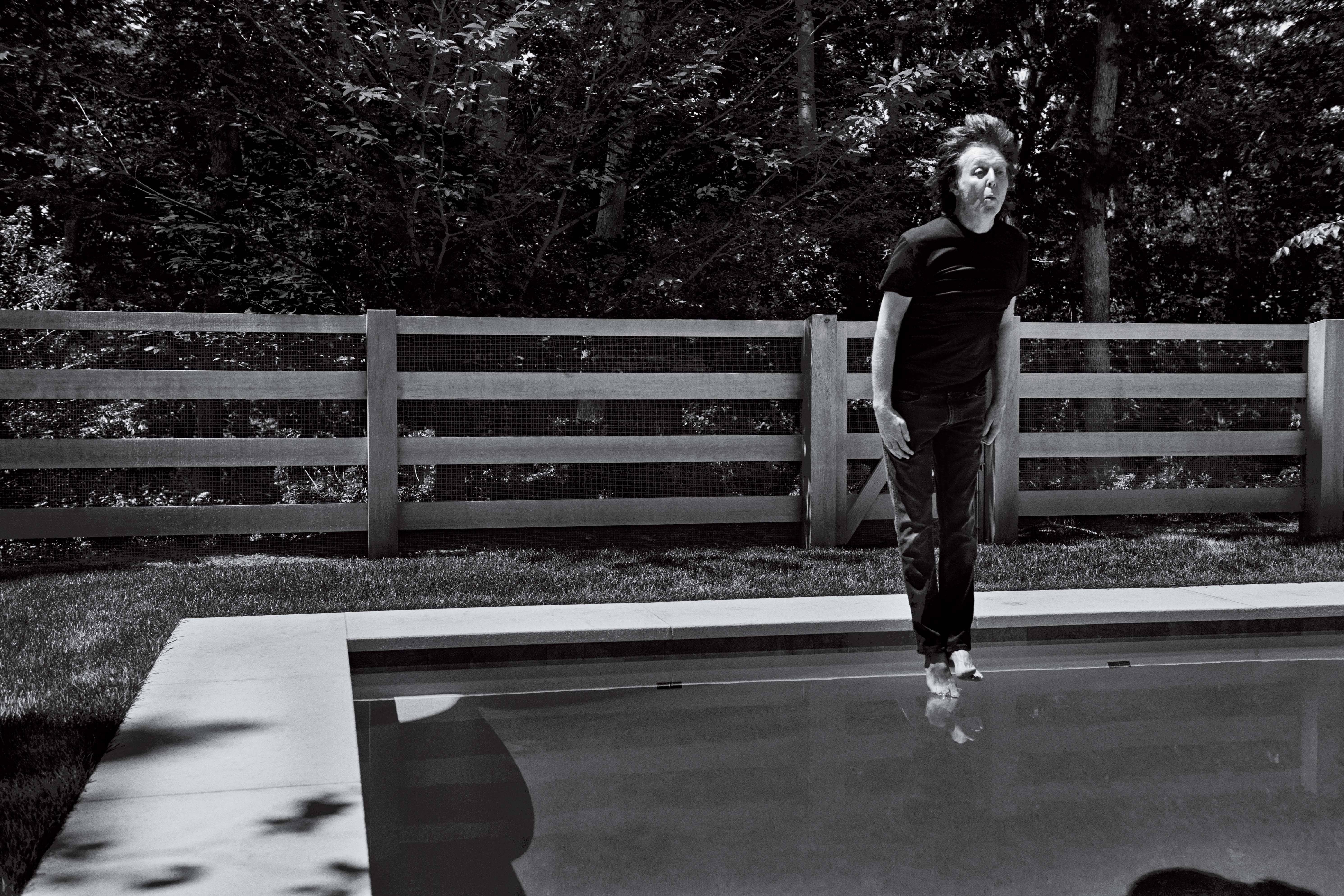 McCartney em Long Island, em julho