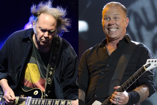 Metallica e Neil Young