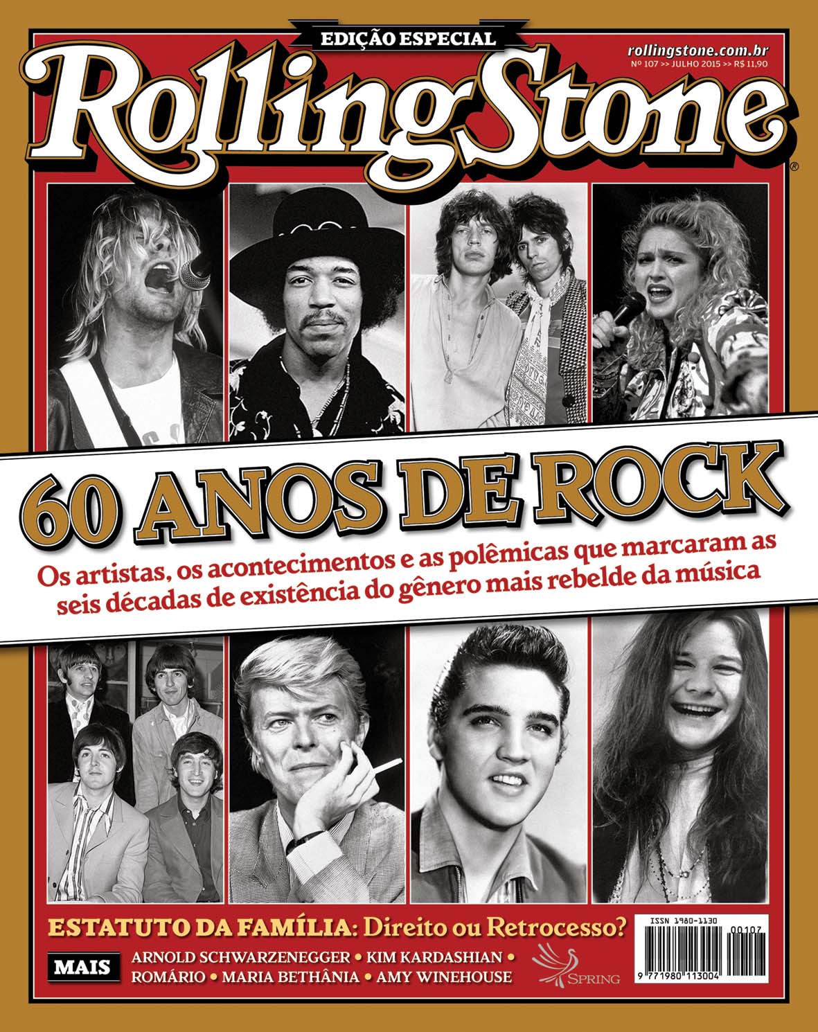 Capas RS Brasil 107 - 60 anos de rock