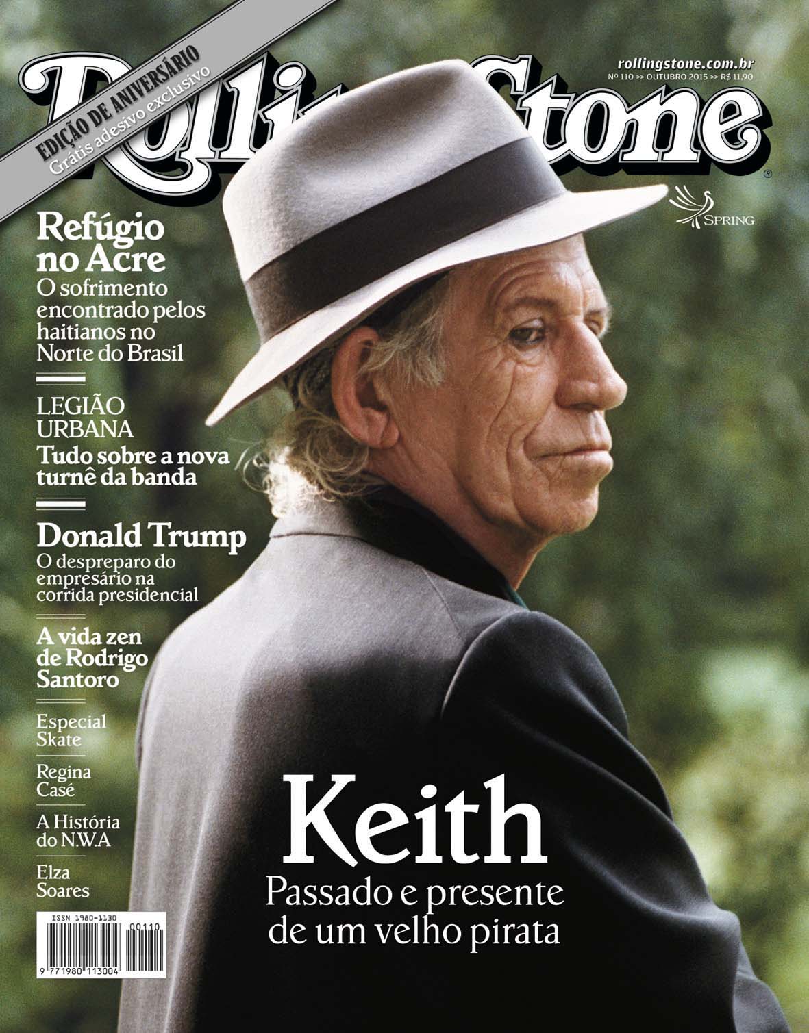 Capas RS Brasil 110 - Keith Richards