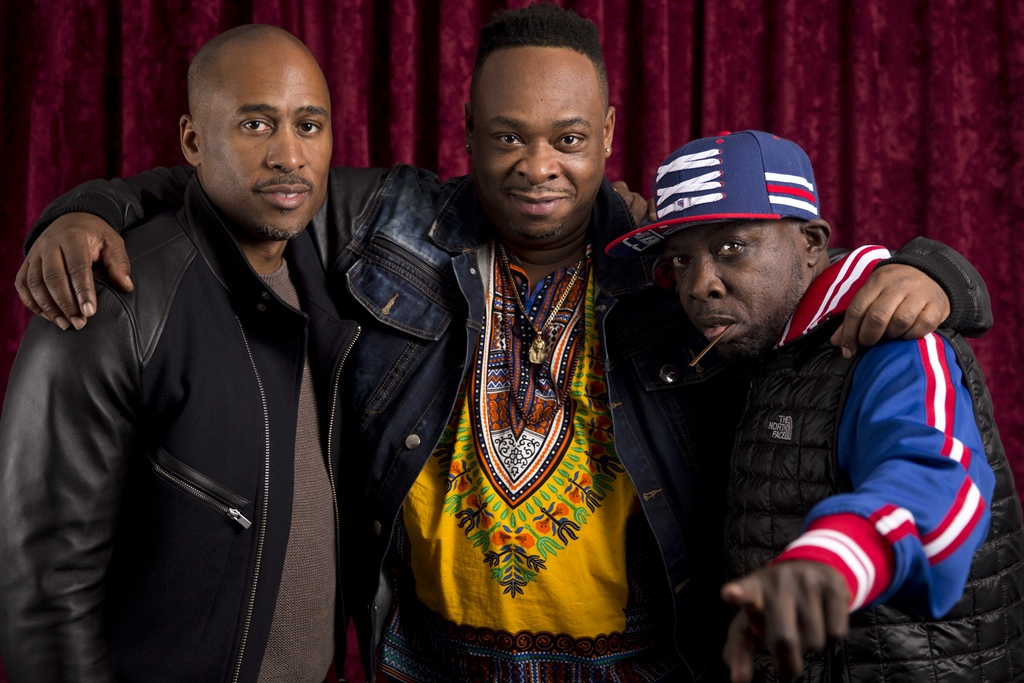A Tribe Called Quest em foto tirada em novembro de 2015