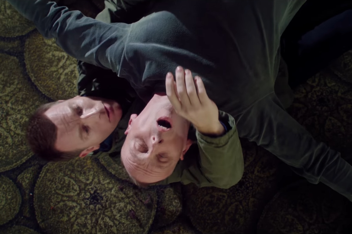 Cena do trailer de T2, sequência de Trainspotting — Sem Limites (1996)