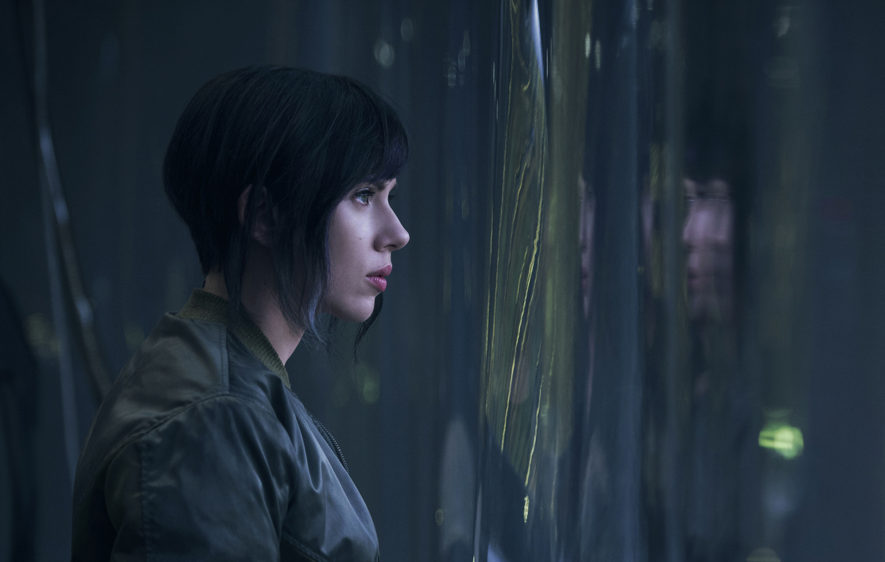 Scarlett Johansson em Ghost in the Shell