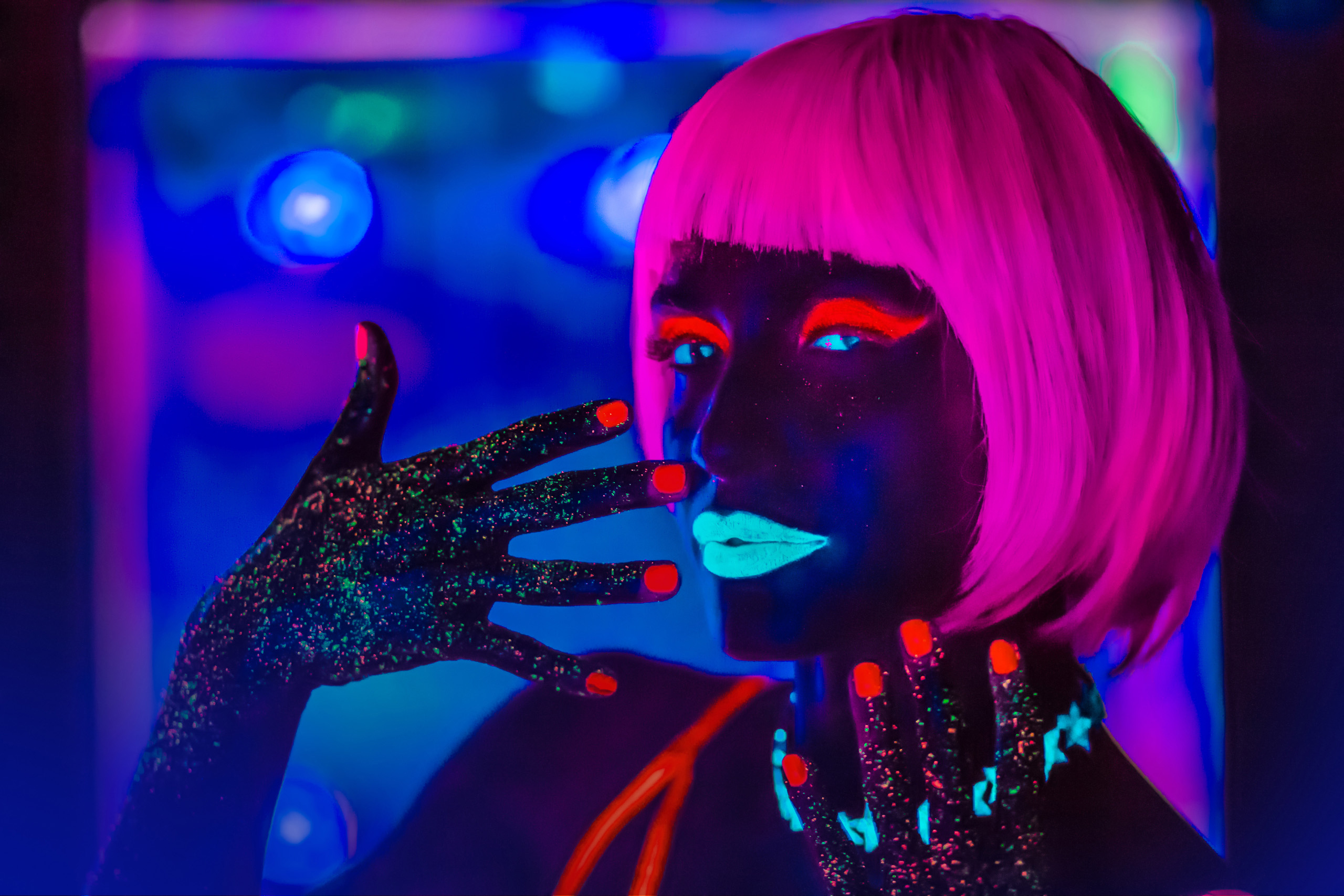 Cena do clipe "Te Dominar", da cantora Daya Luz