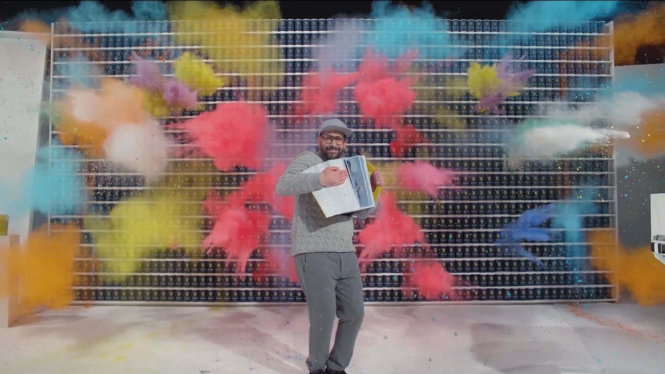 Cena do clipe de "The One Moment", do OK Go