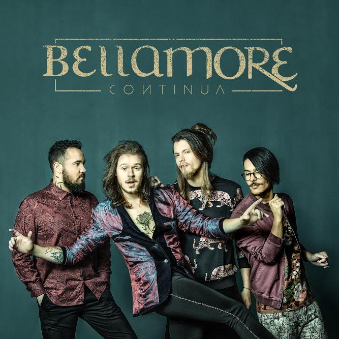 Capa do álbum Continua, primeiro da Bellamore
