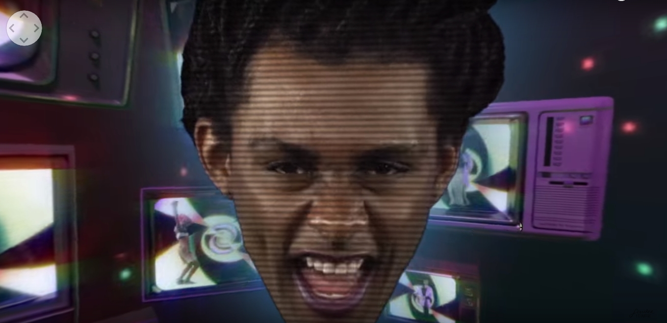 Cena do clipe de "Prendedor de Varal", de Liniker e os Caramelows