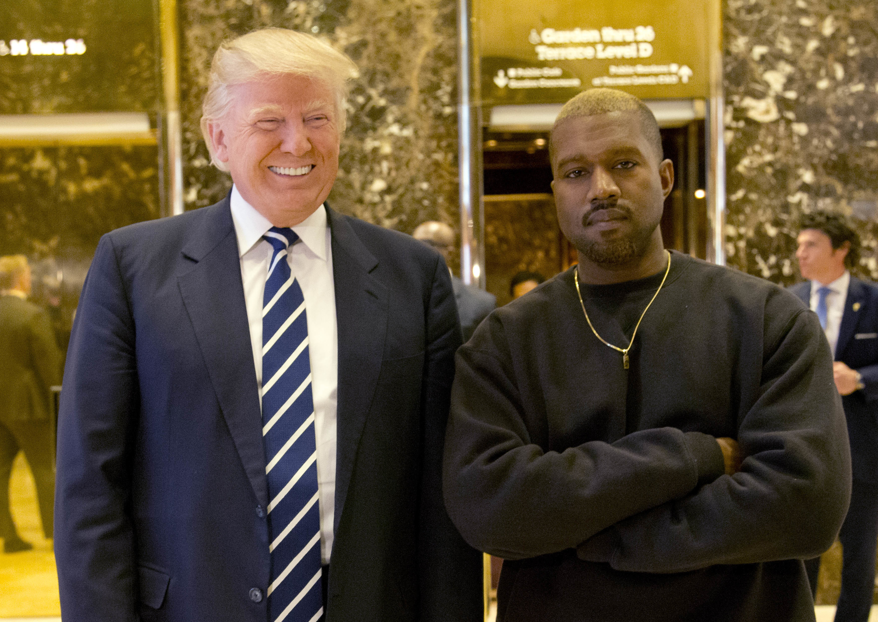 Donald Trump e Kanye West