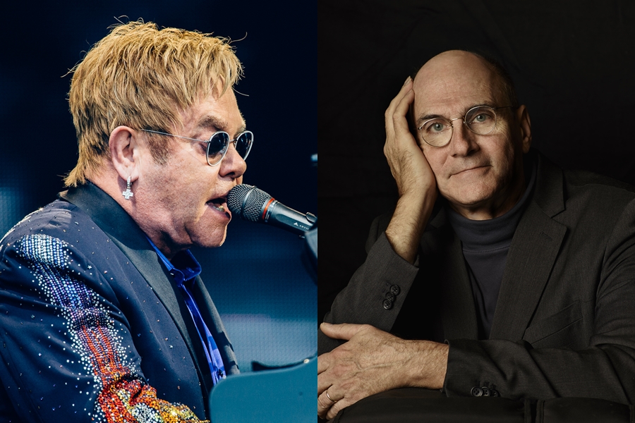 Elton John e James Taylor virão ao Brasil em 2017