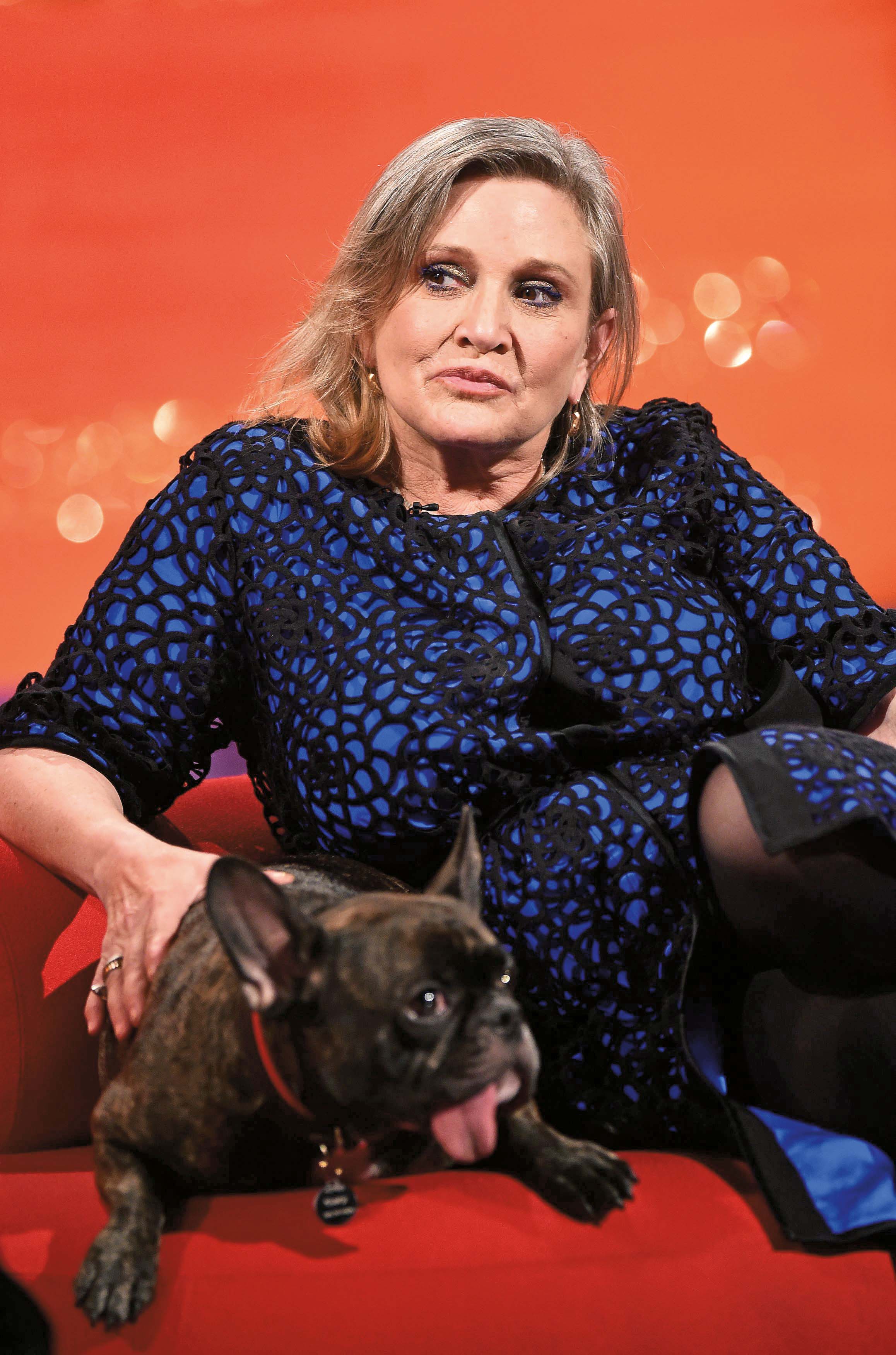 A “princesa Leia” conta tudo em novo livro