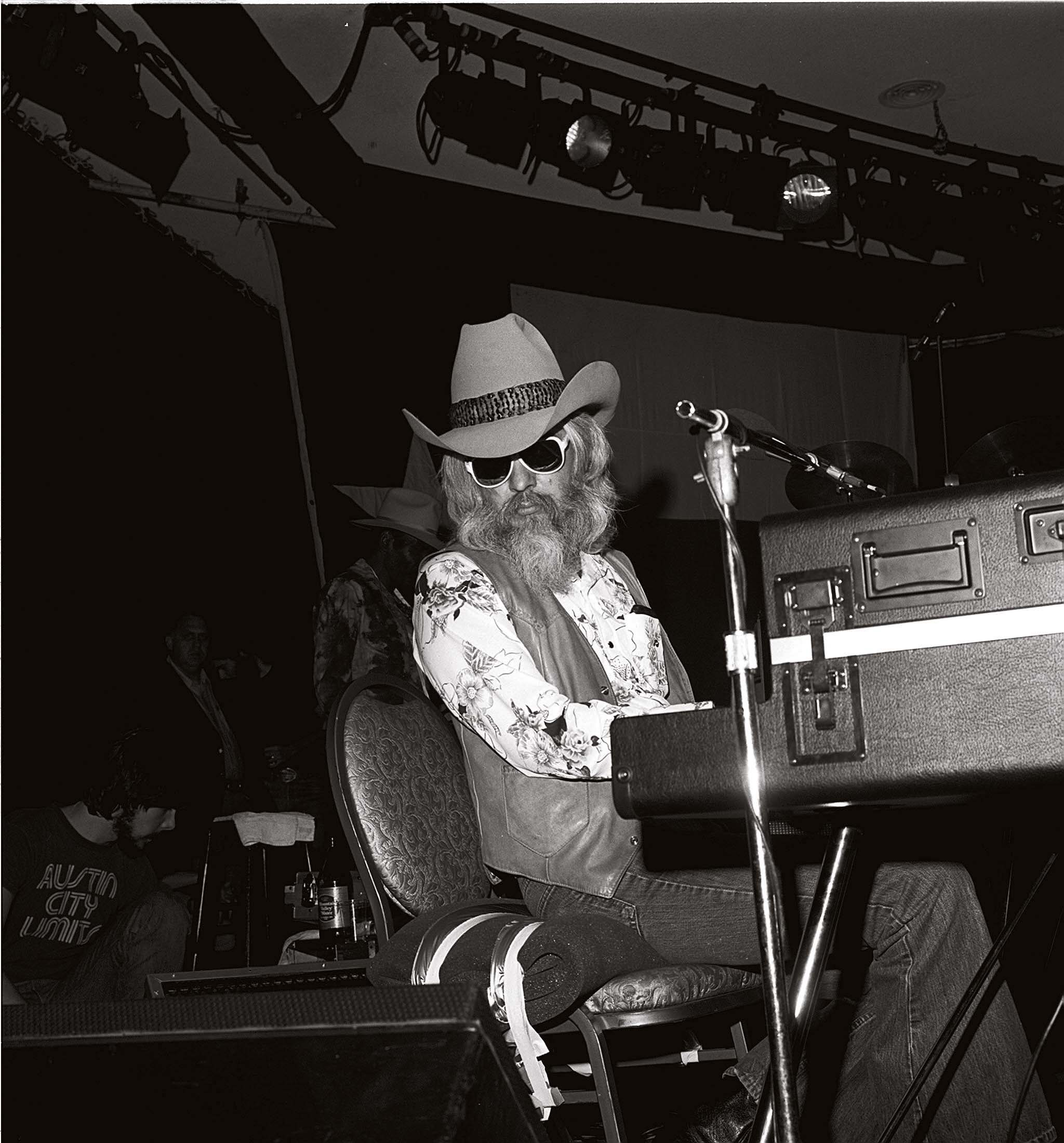 Russell na década de 1970, quando tudo dava certo para ele.