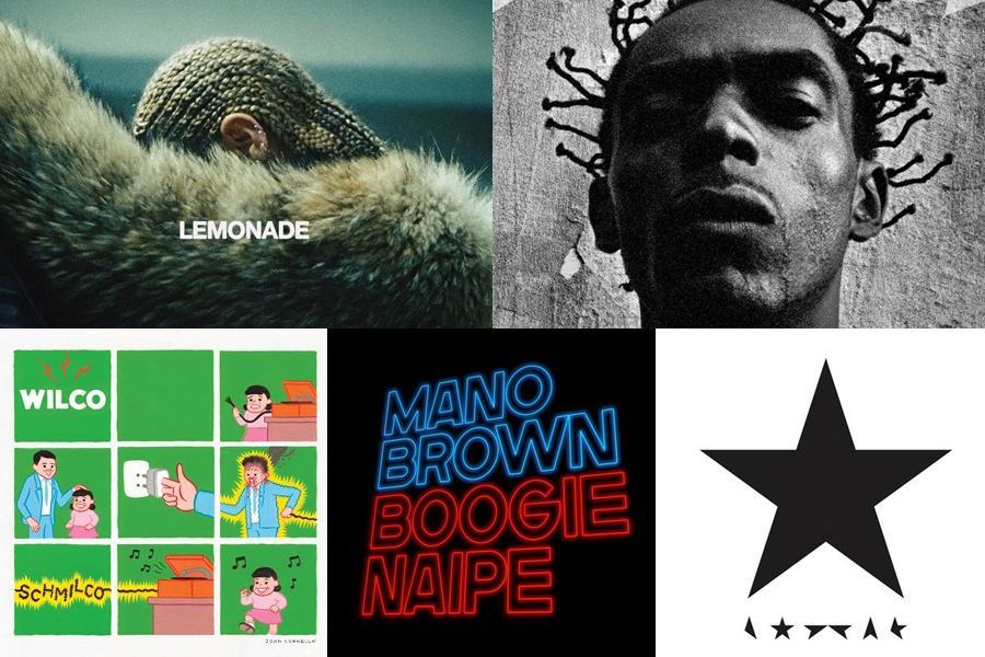 Vote nos melhores discos e músicas, nacionais e internacionais, de 2016.