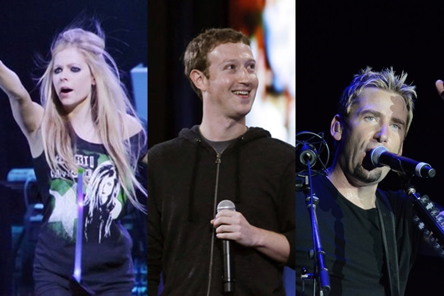 Avril Lavigne acusou o CEO do Facebook de "fazer bullying" com o Nickelback